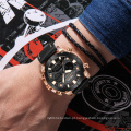 Relógio SMAEL New Fashion Masculino com pulseira de couro de quartzo